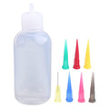 Mini-Bottles With With 7 Nozzles For Arts And Icing Griller Sauces Dressings Condiments Cake Decorating Tool Squeeze Bottles