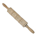 Norpro Springerle Wooden Rolling Pin, 10", Light Brown