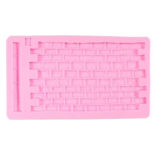 Castle Brick Wall Texture Fondant Molds Brick Wall Silicone Mold - color: Style G