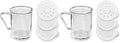 New Star Foodservice 22513 Plastic Dredge with 3 Snap-on Lid, Seasoning Sugar Spice Pepper Shaker, 10 OZ (Pack of 2) - size: 3 oz. (Pack of 2)