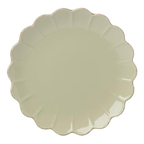 Lenox French Perle Scallop Matcha Stoneware 18-Piece Dinnerware Set for 6 - color: Matcha, style: 18-Piece Dinnerware Set