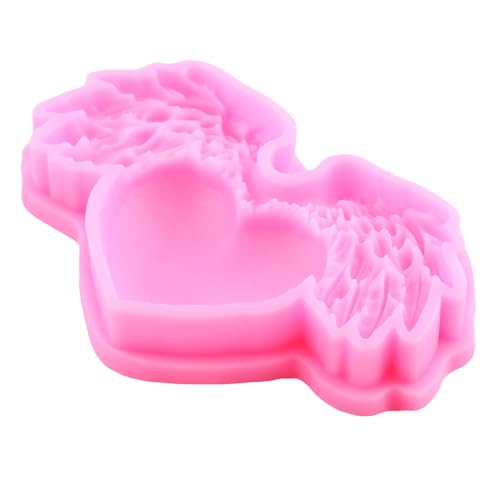 Mujiang Angels Wings Fondant Silicone Molds Set Of 2 - color: Style E