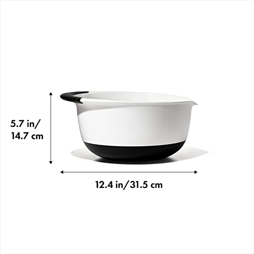 OXO Good Grips Large 5-Quart Mixing Bowl - Black & White - style: 5 Quart