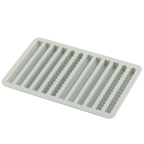 12 Cavity Long Strip Silicone Candy Molds