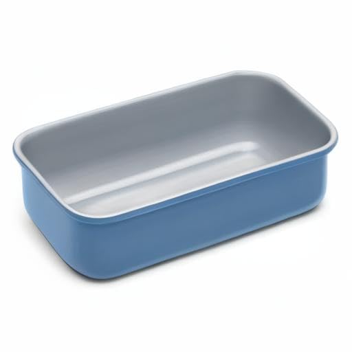 Caraway Non-Stick Ceramic-Coated 1 lb Loaf Pan - color: Slate, size: Loaf Pan (1lb)