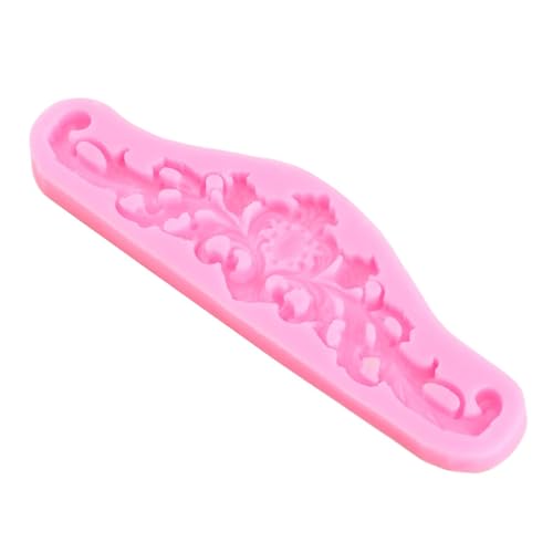 Baroque Style Fondant Mold Curlicues Scroll Silicone Mold - color: Style B