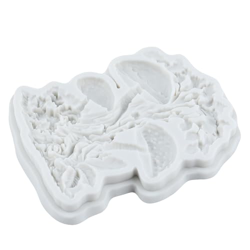 Mushroom Silicone Mold Fungi Mushroom Fondant Molds Set of 4 - color: Style D