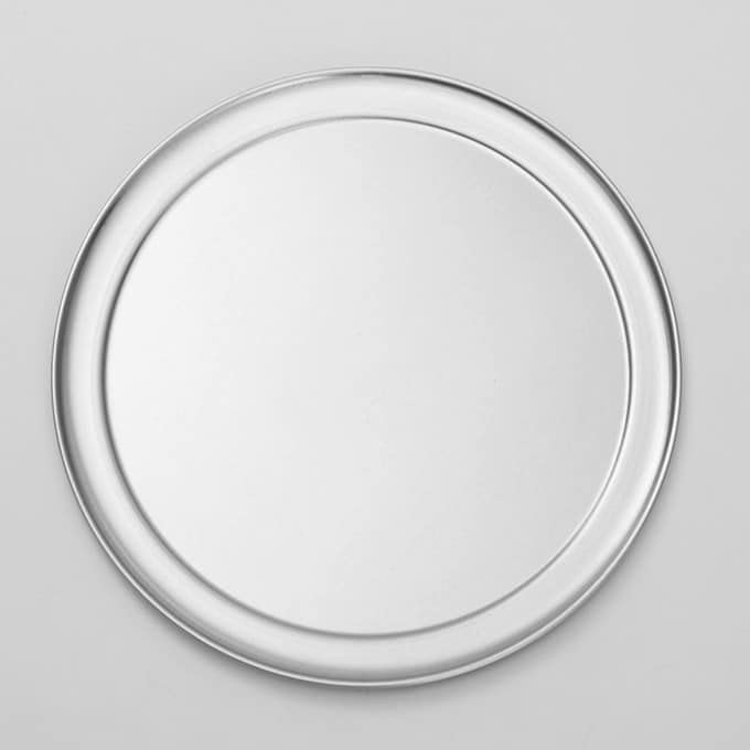 American Metalcraft, inc. TP14 Wide-Rim Pan, (Pack of 2) - size: 14 inches (Pack of 2)
