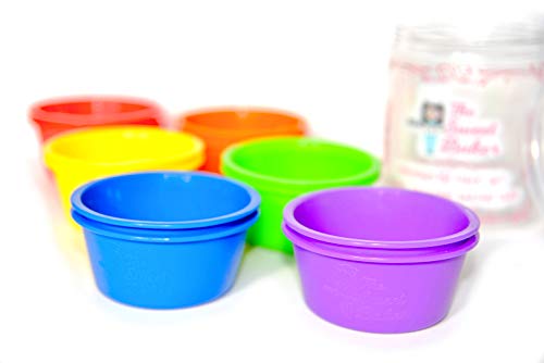| Professional Jumbo Silicone Baking Cups | Premium 12 Piece Set | Reusable Cupcake Muffin Pans | BPA Free - size: Jumbo