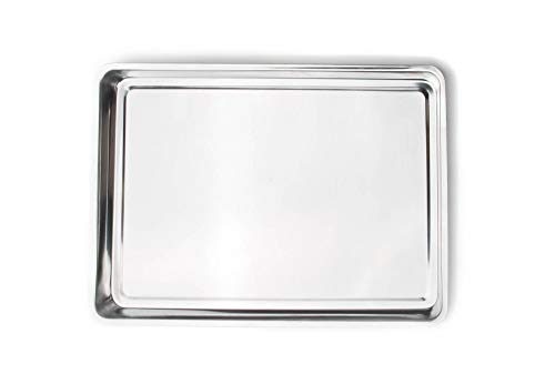 Fox Run Stainless Steel Jelly Roll Pan & Cookie Baking Sheet, 16" x 11"