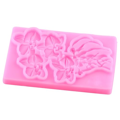 Orchid Flower Silicone Molds Phalaenopsis Fondant Mold Set of 2 - color: Style C