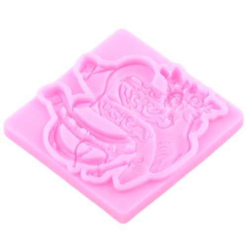 Horseshoe Hoof Fondant Molds Cowboy Boot Silicone Mold Set Of 2 - color: Style N