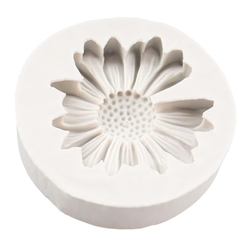 Chrysanthemum Flower Silicone Mold Daisy Flower Fondant Cake Molds - color: Style A
