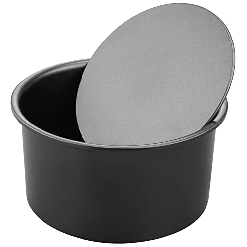 CHEFMADE Round Cake Pan, Nonstick 8-Inch with Removable Loose Bottom Chiffon Bakeware - size: 8 Inch Round 2 Parts