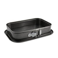 11.61×7.48 Inch Non-Stick Rectangle Springform Cake Pan Removable Bottom