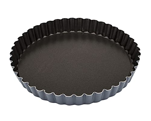 MATFER BOURGEAT 332225 Exopan Fluted Pie Pan with Removable Bottom