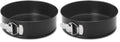 HIWARE 6 Inch Non-stick Springform Pan with Removable Bottom - Leakproof Cheesecake Pan, Compatible with 3 Qt Instant Pot (Pack of 2) - size: 6-Inch (Pack of 2)