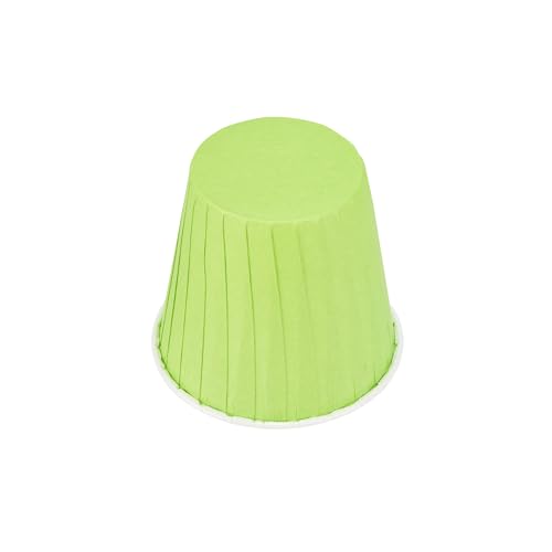 Restaurantware 4 oz Round Green Paper Eco Tall Baking Cup, 200 Pack - color: Eco Green, size: Tall