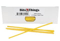 5 Inch Yellow Twist Ties - 2000 Count | Paper Coated Wire Bag Ties | Bread Bags, Bakery, Candy, Coffee & Food Packaging | Dispenser Box | Bits N Things - color: Yellow, size: 5 Inch - 2000 Count