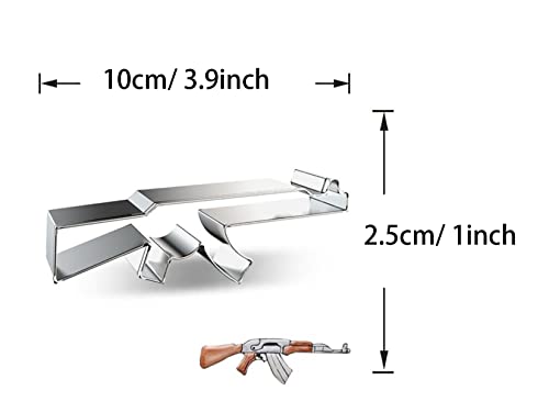 Military Army AK47 Machine Rifle Gun Shape Cookie Cutter