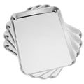 Baking Sheet Set of 4, Stainless Steel Cookie Sheet Pan for Baking Roasting - size: 10.23 x 8.26 x 1 inch