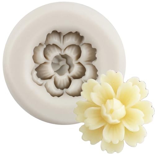 Cherry Flower Fondant Molds Cherry Blossom Silicone Mold - color: Style S