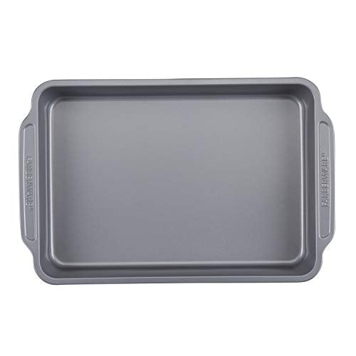 Farberware Nonstick Bakeware Set Includes Cookie Sheets/Baking Cake Muffin and Bread Pan, 8 Piece, Gray - size: 8-Piece