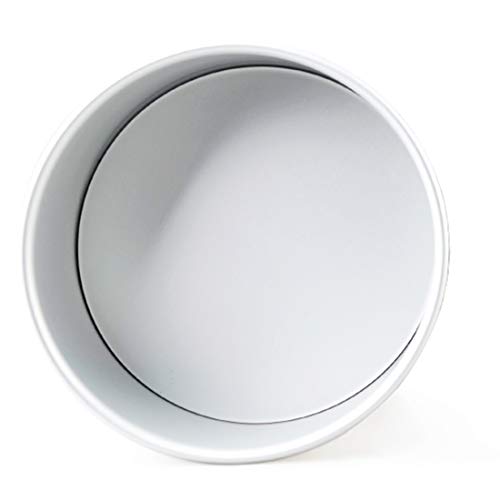 Tosnail 2 Pack 8-Inch Aluminum Round Cake Pan with Removable Bottom