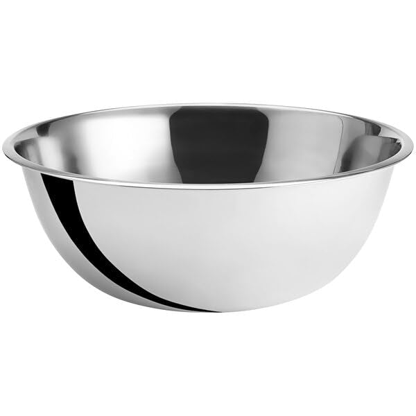 Stainless Steel Mixing Bowl for Commercial and Home Kitchen - size: 20 Quart