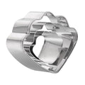HARFINGTON 3Pcs Clouds Cookie Cutters Set Assorted Sizes Stainless Steel Holiday Cookie Cutters Biscuit Mould for Pastry Fondant Cake Cookie - style: Clouds