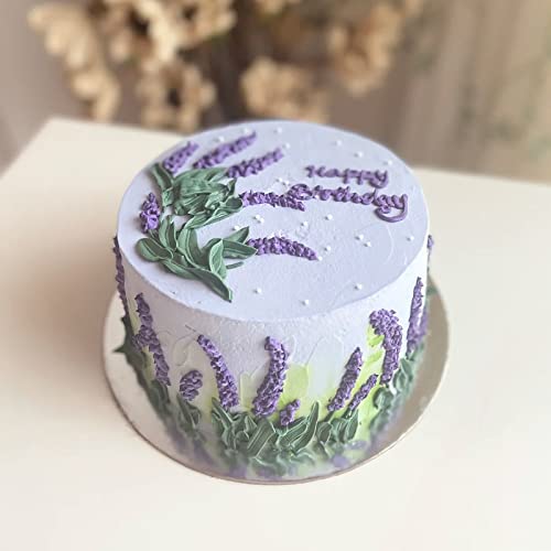Lavender Flower Fondant Molds Wheat Leaf Candy Grass Silicone Mold for DIY Lace Cake Decorating, Chocolate Candy, Sugar Craft, Epoxy Craft, Fringe Clay Mold