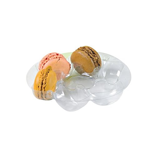 PacknWood PK210MACYNS7RD Round Insert for 7 Macarons (Pack of 25) - style: Case of 25