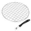 M METERXITY 1-Set Cooling Racks 5.9" Round 201 Stainless Steel, Silver - size: 5.9 Inch