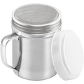 CUSINIUM Powdered Sugar Shaker Duster - With Handle - Cinnamon Shaker For Coffee Bar - Fine Mesh Dredge - 10 ounce | Style: Fine - size: 10 Ounce