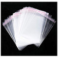 Cellophane Bag 5 x6.5 inch Clear Resealable Bags Plastic Self Adhesive Bags Good for Bakery,Favors, Candle, Soap, Cookie Office Stationery Storage Bags,Arts & Crafts (5X6.5inch-100Pcs) - size: 5x6.5 Inch (Pack of 100)