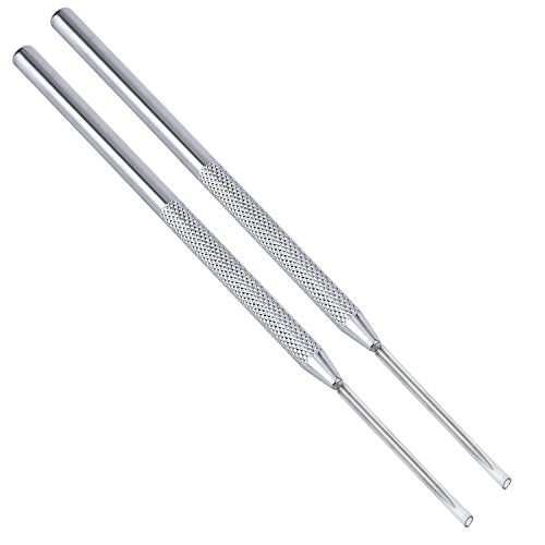 COMIART 2pcs Clay Modeling Sculpture Playdough Pro Needle Detail Tools