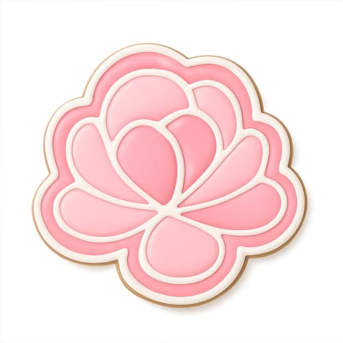 Flapjack Succulent Cookie Cutter & Stamp, Fondant & Clay - 4x4