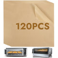 BYKITCHEN 12 Inch Air Fryer Parchment Paper Liners for Ninja SP151 SP101 - size: 120pcs-12x12inch