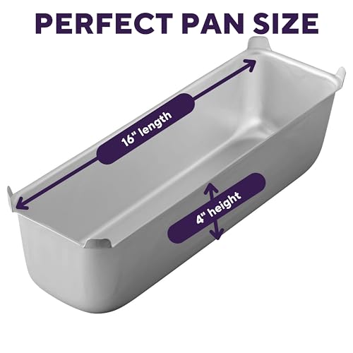 Wilton Aluminum Loaf Pan, Made Without PFAS, 16 x 4 in.