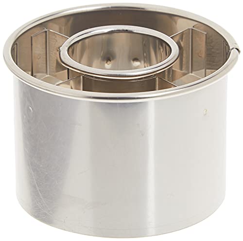 Ateco 14422 2 1/2" Stainless Steel Doughnut Cutter - size: small