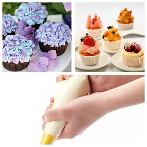XXL 26in Pastry Bags Disposable, 100 Pcs 26 Inch Decorating Piping Bags for Frosting, Royal Icing, Professional Cake Supplies for Baking and Decorating - size: 100 Pcs 26 inch XXL piping bags