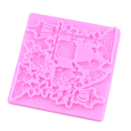 Fairy Garden Door Silicone Mold Wooden Door Fondant Mold - color: Style E