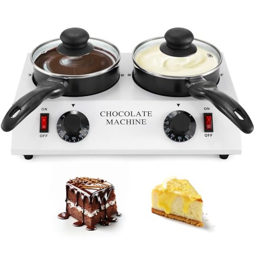 80W Electric Chocolate Melting Pot - size: Double Melter