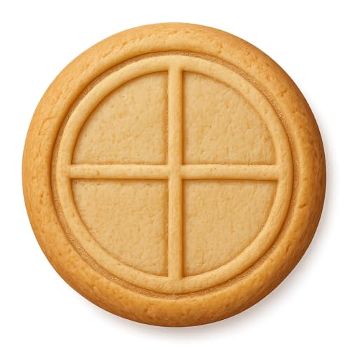 Medicine Wheel Emblem Cookie Cutter & Stamp, Fondant & Clay Cutter - 3.9x4"