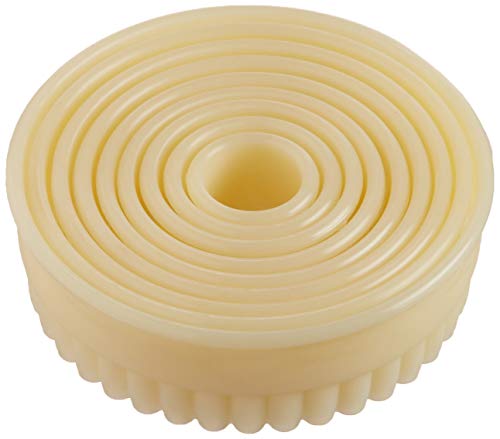 Mercer Culinary 9-Piece Round Fluted Nylon Cutter Set - style: Round Fluted