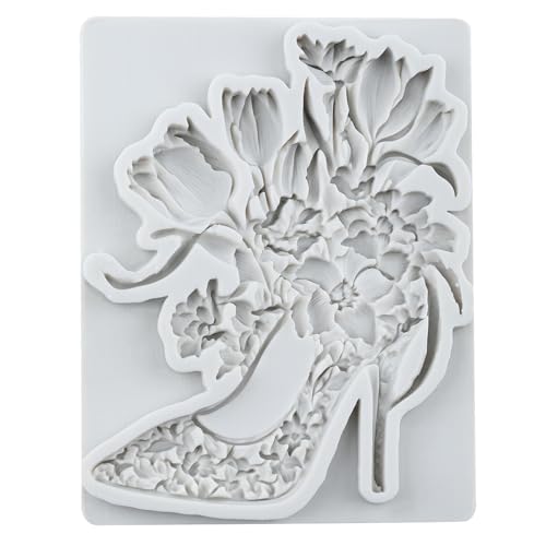 Lingzhi High Heels Silicone Molds High Heel Shoe Fondant Mold - color: Style A