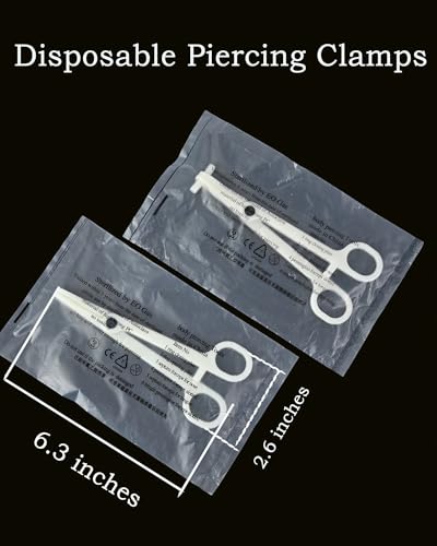 Piercing Taper Piercing Ball Grabber Tool Kit 14G 16G 18G and 20G Piercing Taper Insertion Tools for Flat Back Internal,External,Threadless Piercing Jewelry - style: Grabber&Tapers&Clamps