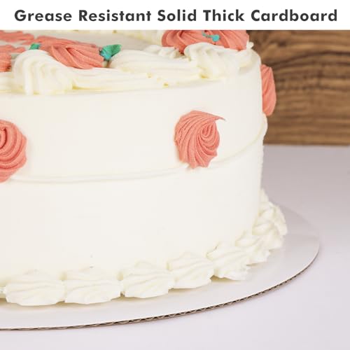 Moretoes 20 Set Cake Boxes, 10x10x5 Inches Tall White Square Bakery Boxes - size: 20pcs-10*10*5in