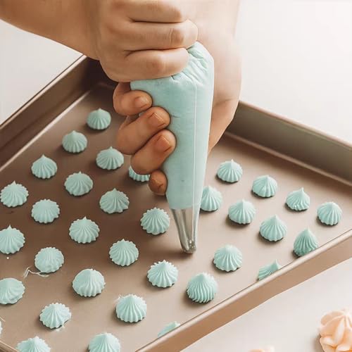 Disposable Small Piping Bags,8 inch,Extra Durable Mini Piping Bags-100Count