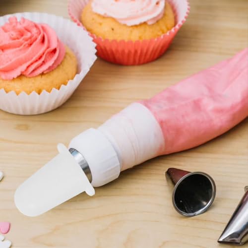 Piping Tip Protectors 2 pack Silicone Cake Decorating Tip Covers - size: 4.5X2.8X2.8CM